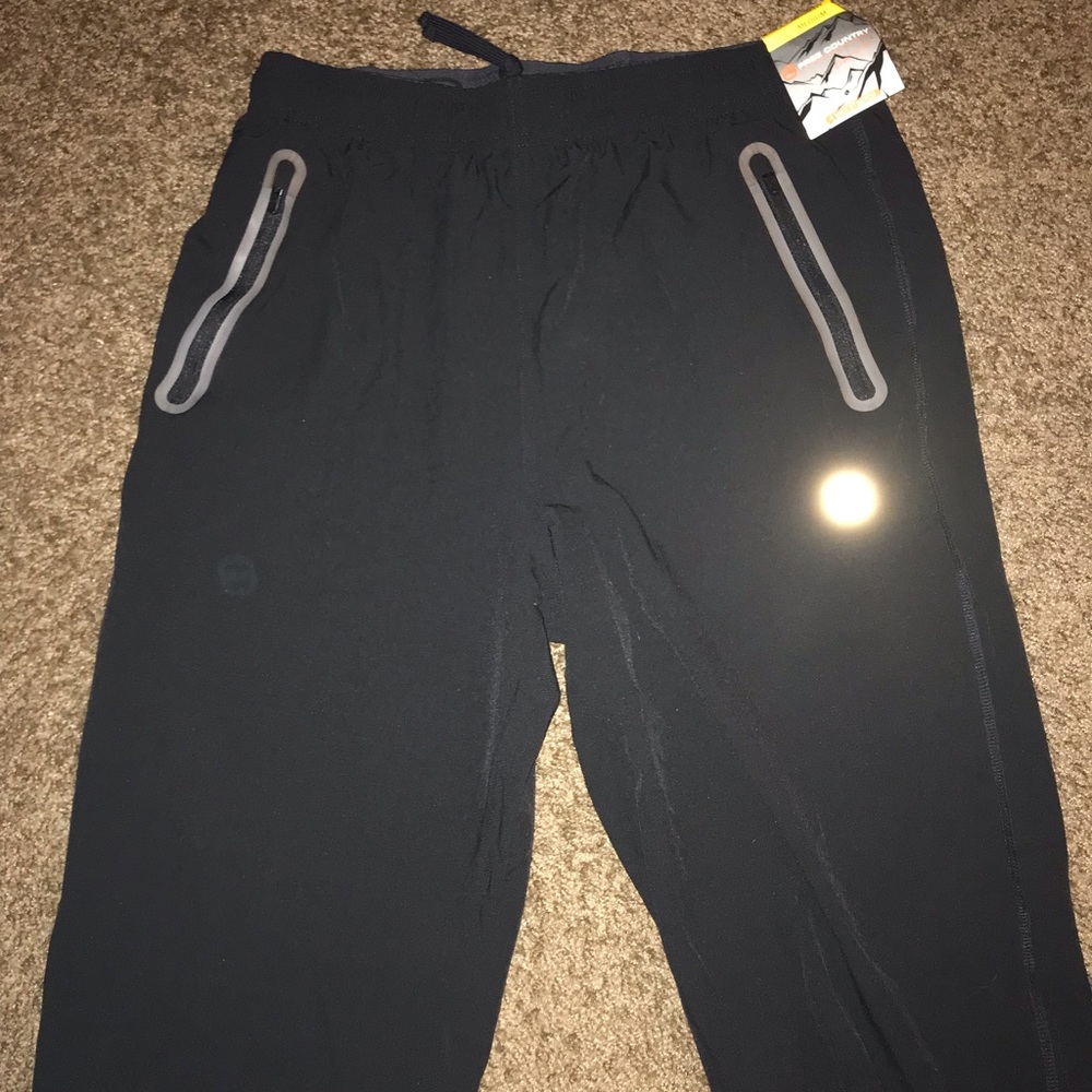 Black activewear pants